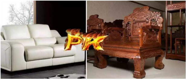 顧家品牌真皮沙發(fā)：紅木沙發(fā)VS真皮沙發(fā)，誰更便宜？