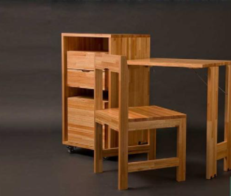 辦公桌隔斷屏風(fēng)：設(shè)計(jì)的桌椅柜移動式辦公桌，體積小不占空間