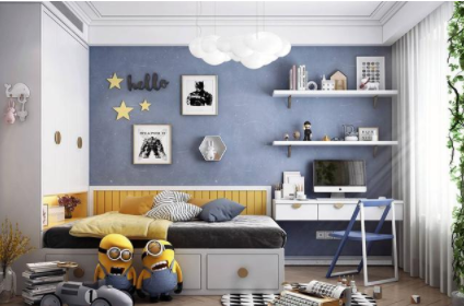 兒童房間裝修設(shè)計(jì)：兒童房裝修設(shè)計(jì)要點(diǎn)有哪些？?jī)和看昂熢趺催x？