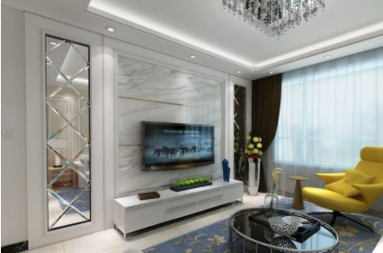 家居裝飾效果圖：藝術(shù)墻漆效果圖，打造不一樣的裝飾效果