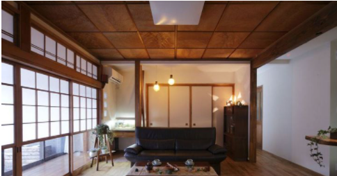 客廳家具裝修設(shè)計，日式客廳墻漆適合什么顏色？