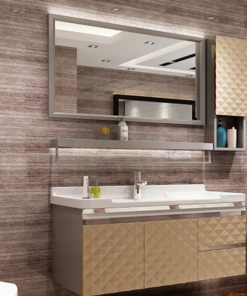 品衛(wèi)不銹鋼浴室柜，輕奢又實用不銹鋼浴室柜