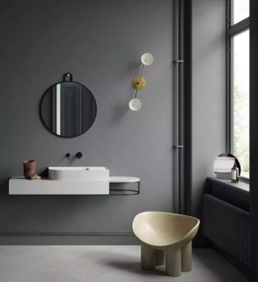 大戶型家裝設(shè)計：傳統(tǒng)浴室柜已經(jīng)不流行，簡潔時尚的衛(wèi)生間浴室柜!