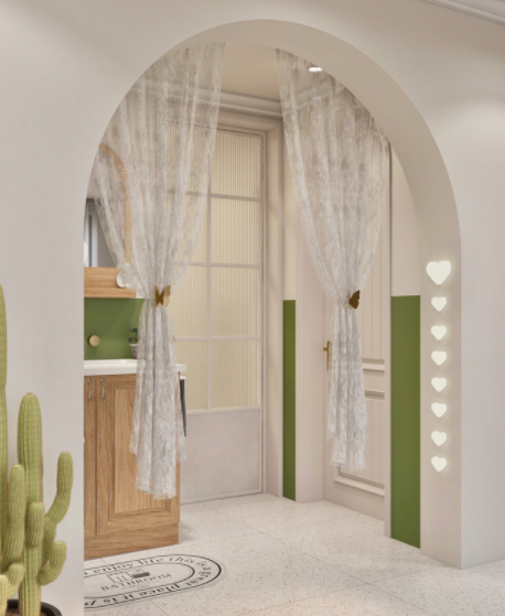 pvc浴室柜廠家：干濕二分離，浴室柜做轉(zhuǎn)角設(shè)計(jì)擴(kuò)容2倍