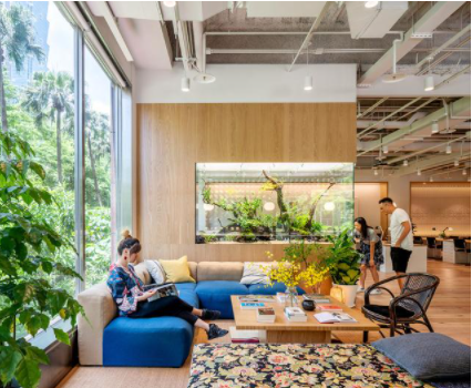 舒適環(huán)境地帶：舒適的辦公室，為家居設(shè)計帶來充滿活力的靈感