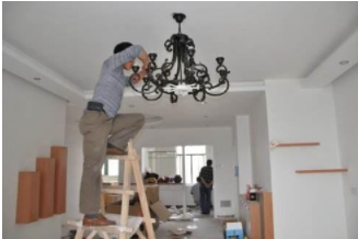 天津燈具設計師：燈具安裝施工時要注意什么？
