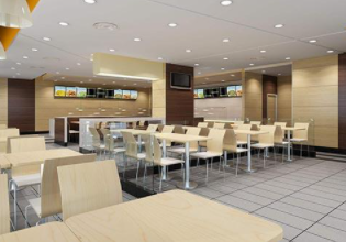 快餐桌椅價(jià)格：餐飲家具定制廠家如何定做快餐廳桌椅