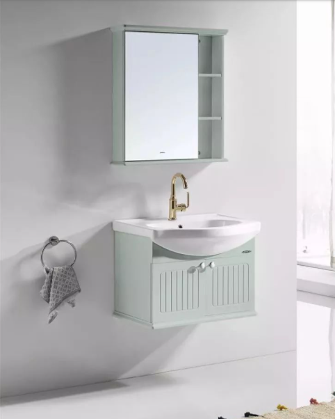 太空鋁懸掛式浴室柜：浴室柜怎么裝才好？要注意的地方真不少！