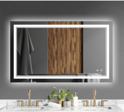 鋁合金家具市場：LED智能浴室鏡框，帶你了解鋁合金拉絲處理工藝