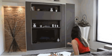 全屋定制家具加盟：一堵墻秒變出全屋家具，小戶型看了會流淚！