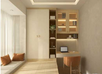 小戶型家裝設(shè)計(jì)，小戶型書房怎么做收納？