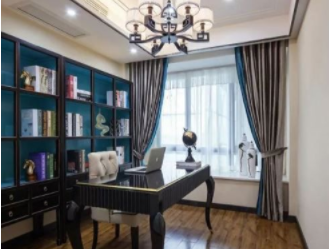 窗簾定做加盟：書房適合裝什么樣的窗簾呢？