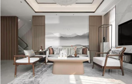 多功能升降茶幾：絕美新中式，利用家具打造出高級感，茶幾更是點睛之筆