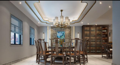 餐廳的裝修，怎樣確定餐廳裝修材料及家具布置！