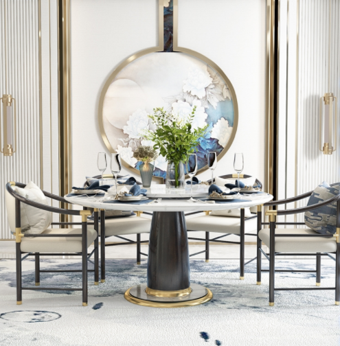 中式新古典家具：優(yōu)雅有格調(diào)的新中式風(fēng)格餐廳，是家具界不朽的時(shí)尚