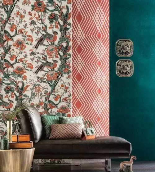 墻紙設(shè)計大全：素色墻紙可以放下了，這樣的墻紙才能玩轉(zhuǎn)家居