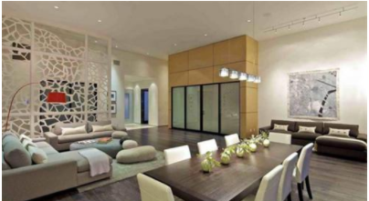 鋁屏風(fēng)隔斷：房間隔斷屏風(fēng)樣式，房間隔斷屏風(fēng)怎么隔好？