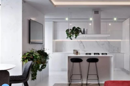 整體櫥柜臺(tái)面寬度：櫥柜臺(tái)面選大理石嗎？尺寸多少合適？